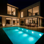 Spot LED Piscine en Saillie Submersible 12V AC/DC IP68 35W