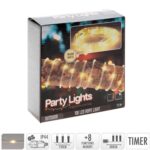 Tube lumineux LED rond blanc chaud 7,5 m pour extérieur, flexible et IP44