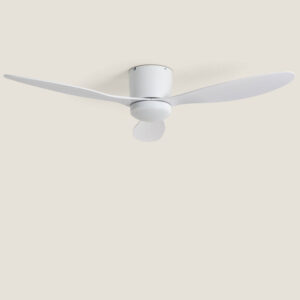 Ventilateur de Plafond avec Éclairage Silencieux DC Weimar Blanc