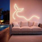 Alimentation étanche 12V 60W pour éclairage extérieur LED, IP67 pour néon mural