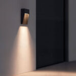 Applique Murale Extérieur LED 3W CCT Sélectionnable en Saillie Carrée Jade Noir – Image 10