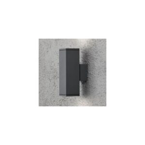 Applique Murale Extérieure Monza Anthracite KONSTSMIDE