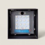 Applique Murale LED Extérieure Solaire Eros avec Détecteur de Mouvement Radar IP65 Blanc froid 6000K – Image 13