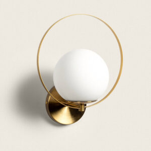 Applique murale Extérieure Métal et Verre Layla