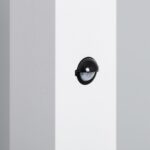 Balise Extérieure Augusta en Saillie sur Pied 74cm Blanche avec Détecteur de Présence PIR – Image 9