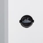 Balise Extérieure Augusta en Saillie sur Pied 74cm Blanche avec Détecteur de Présence PIR – Image 10