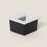 Balise Extérieure LED 3W Encastrable Murale Carrée Olite II – Image 4