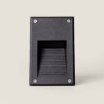 Balise Extérieure LED 3W Encastrable Murale Olite Noir Blanc chaud 3000K – Image 14