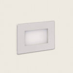 Balise Extérieure LED 3W Encastrable au Mur Adal Argent