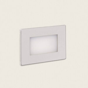 Balise Extérieure LED 3W Encastrable au Mur Adal Argent