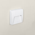 Balise Extérieure LED 3W Murale Saillie Carrée Nilsa