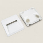 Balise Extérieure LED 3W Murale Saillie Carrée Nilsa Blanc – Image 10