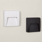 Balise Extérieure LED 3W Murale Saillie Carrée Nilsa Blanc – Image 11