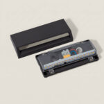 Applique murale rectangulaire anthracite boîtier saillie avec module LED visible