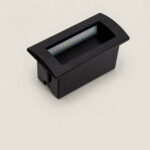 Balise Extérieure LED 4W Encastrable Murale Rectangulaire Edulis Noir Blanc neutre 4000K – Image 9