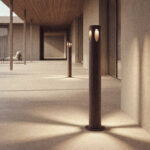 Balise Extérieure LED 5W 60cm sur Pied en Saillie Daryl Anthracite – Image 7