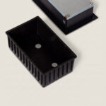 Balise Extérieure LED 5W Murale Encastrable Olite Noir Blanc chaud 2700K – Image 9