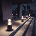 Balise Extérieure LED 8W sur Pied 38 cm en Saillie Danko Anthracite – Image 10