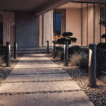 Balise Extérieure LED 8W sur Pied 60cm en Saillie Dago Anthracite – Image 9