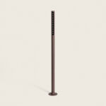 Balise Extérieure LED 9W sur Pied 80cm en Saillie Aidan Rouille – Image 7