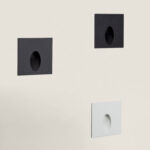 Balise Extérieure Murale LED Encastrable 3W Carrée Ellis Blanche – Image 13