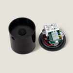 Balise Extérieure Murale LED Encastrable 3W Ronde Boiler Grise Blanc chaud 2700K – Image 12