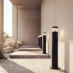 Balise LED Extérieur 5W en Saillie sur Pied 50cm Acier Inoxydable Inti Inox Noire Blanc chaud 3000K – Image 11