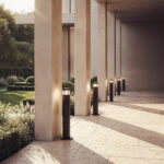 Balise LED Extérieur 5W en Saillie sur Pied 50cm Acier Inoxydable Inti Inox Noire Blanc neutre 4000K – Image 4