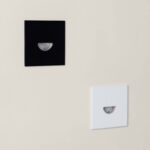 Balise LED Extérieure 2W Encastrable au Mur Carrée Guell Blanche Blanc chaud 2700K – Image 13