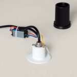 Balise LED Extérieure 2W Encastrable au Mur Ronde Guell Blanche Blanc neutre 4000K – Image 13