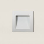 Balise LED Extérieure 4W Encastrable au Mur Carrée Natt Blanche – Image 10