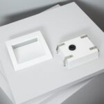 Balise LED Extérieure 4W Encastrable au Mur Carrée Natt Blanche – Image 9