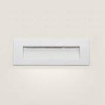 Balise LED Extérieure 6W Encastrable au Mur Rectangulaire Groult Blanche Blanc neutre 4000K – Image 11