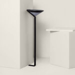 Balise LED Solaire Extérieure en Saillie sur Pied 80cm Yuma Big avec Détecteur Mouvement Radar