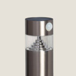 Balise Solaire Extérieure LED 1,5 W Saillie sur Pied 50 cm Acier Inoxydable avec Détecteur de Mouvement Inti – Image 11