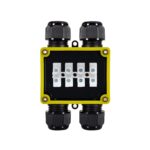 Boîte de Dérivation Étanche en "H" 128x80x40mm 4 Cônes IP68 – Image 5