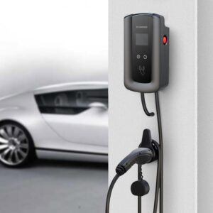Borne de Recharge pour Voiture Électrique SMART WiFi 7kW Monophasé 5m