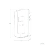 Borne de Recharge pour Voiture Électrique SMART WiFi 7kW Monophasé 5m – Image 5