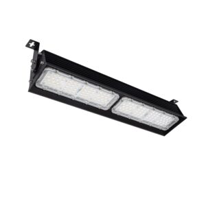 Cloche Linéaire LED Industrielle 100W IP65 130lm/W HB2 Blanc froid 5000K En saillie
