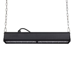 Cloche Linéaire LED Industrielle 100W IP65 130lm/W HB2 Blanc neutre 4000K Suspendu