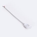 Connecteur Hippo Câblé pour Ruban LED 24V COB IP68 10 mm – Image 3