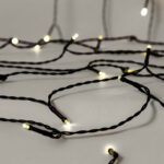Guirlande LED Extérieure Solaire Câble 12m Blanc chaud – Image 10