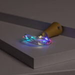 Guirlande LED Extérieure Solaire Fil de Fer pour Bouteille RGB – Image 4