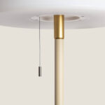 Lampadaire Solaire Extérieur Aldana 2.6W Crème – Image 5