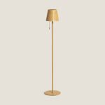 Lampadaire Solaire Extérieur LED 3W Métal Banate Jaune Sable