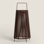 Lampe Solaire Tali à Corde pour Table et Sol Extérieur