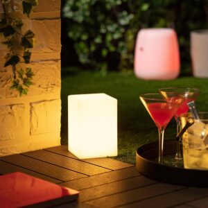 Lampe à Poser Extérieure LED RGB Portable avec Batterie Rechargeable Kozan