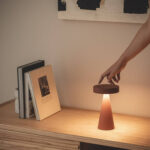 Lampe à Poser LED Portable Extérieure Catinca Brun – Image 5