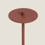 Lampe à Poser LED Portable Extérieure Métal avec Batterie Rechargeable Estepona Terre cuite – Image 4