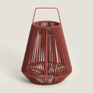 Lampe à Poser Solaire Tali à Corde pour Extérieur